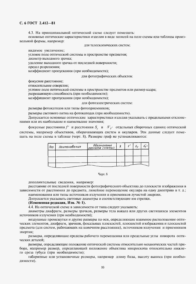 Страница 10 ГОСТ 2.412-81