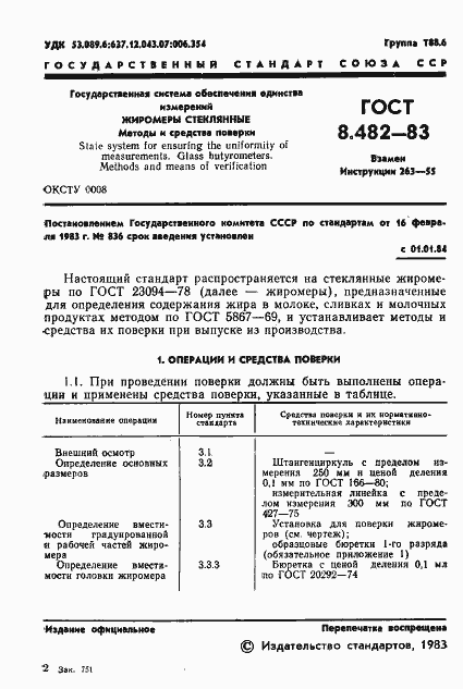 Страница 3 ГОСТ 8.482-83