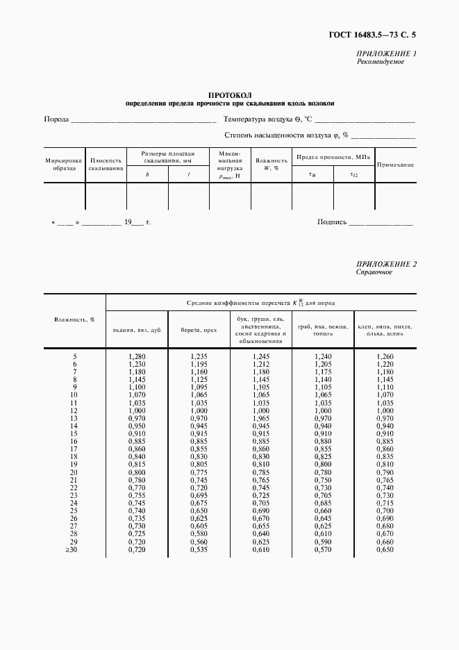 Страница 6 ГОСТ 16483.5-73