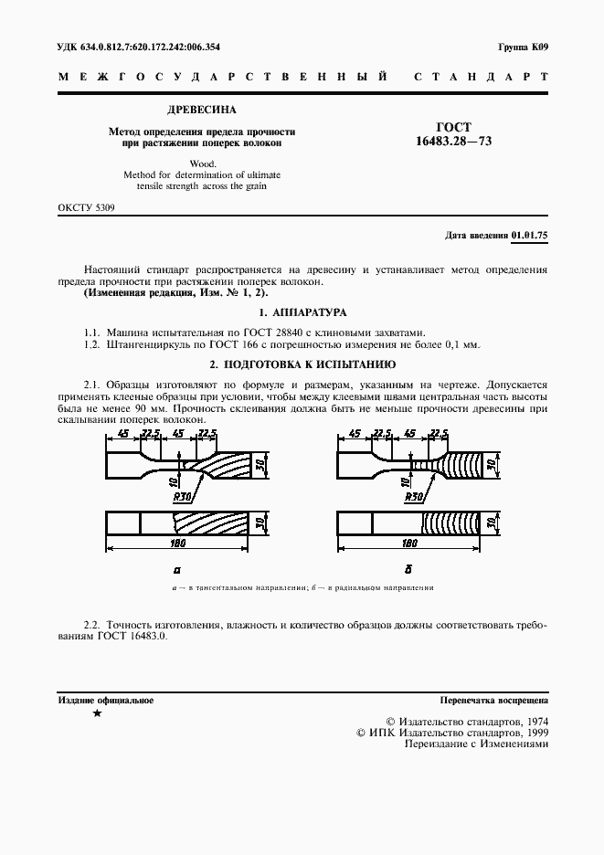 Страница 2 ГОСТ 16483.28-73