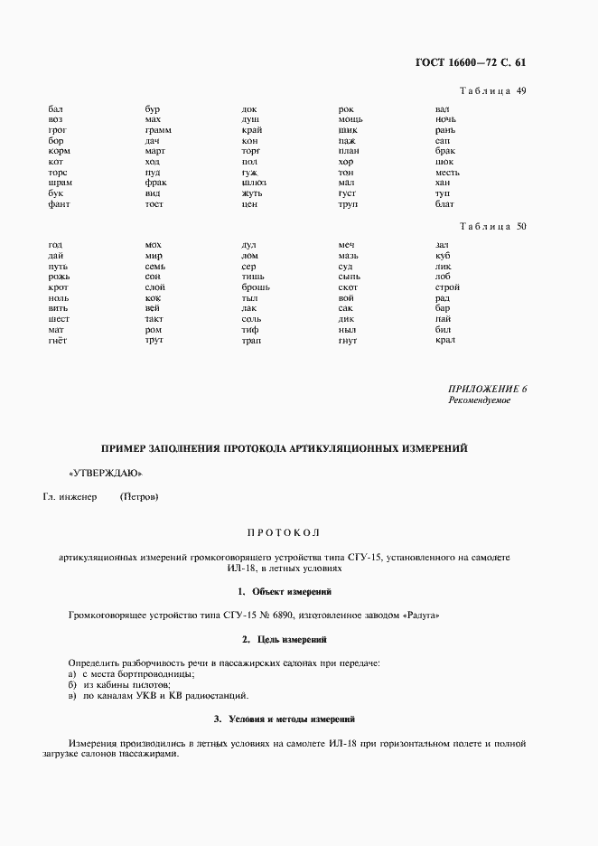 Страница 62 ГОСТ 16600-72