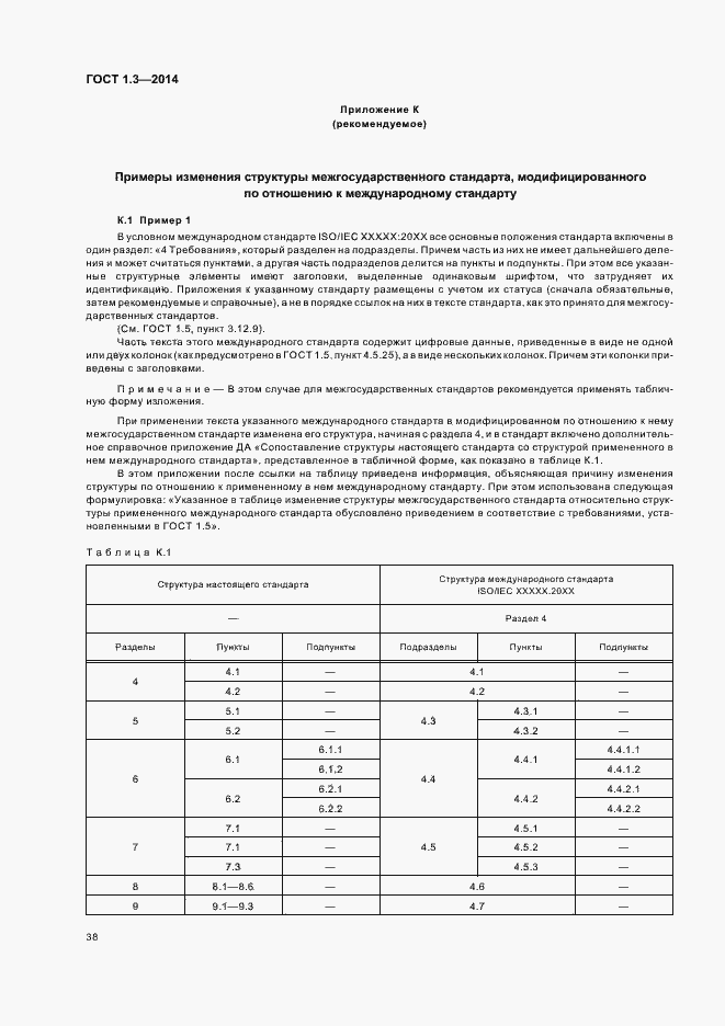 Страница 43 ГОСТ 1.3-2014