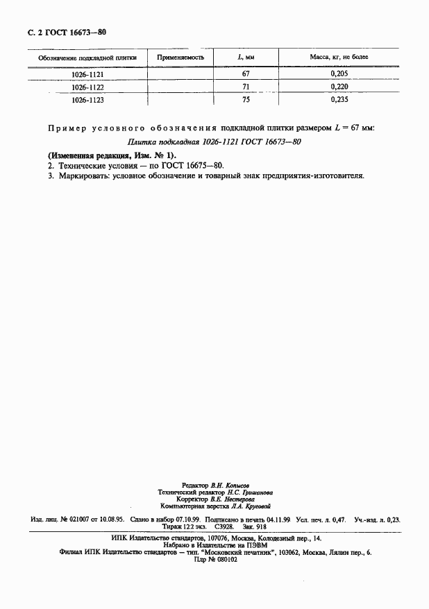 Страница 3 ГОСТ 16673-80