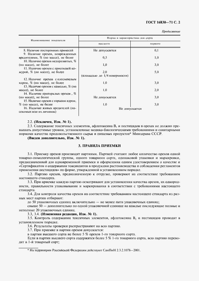 Страница 3 ГОСТ 16830-71