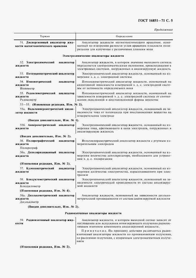 Страница 6 ГОСТ 16851-71