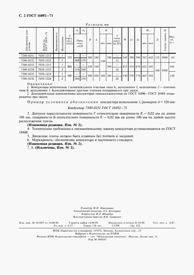 Страница 4 ГОСТ 16892-71
