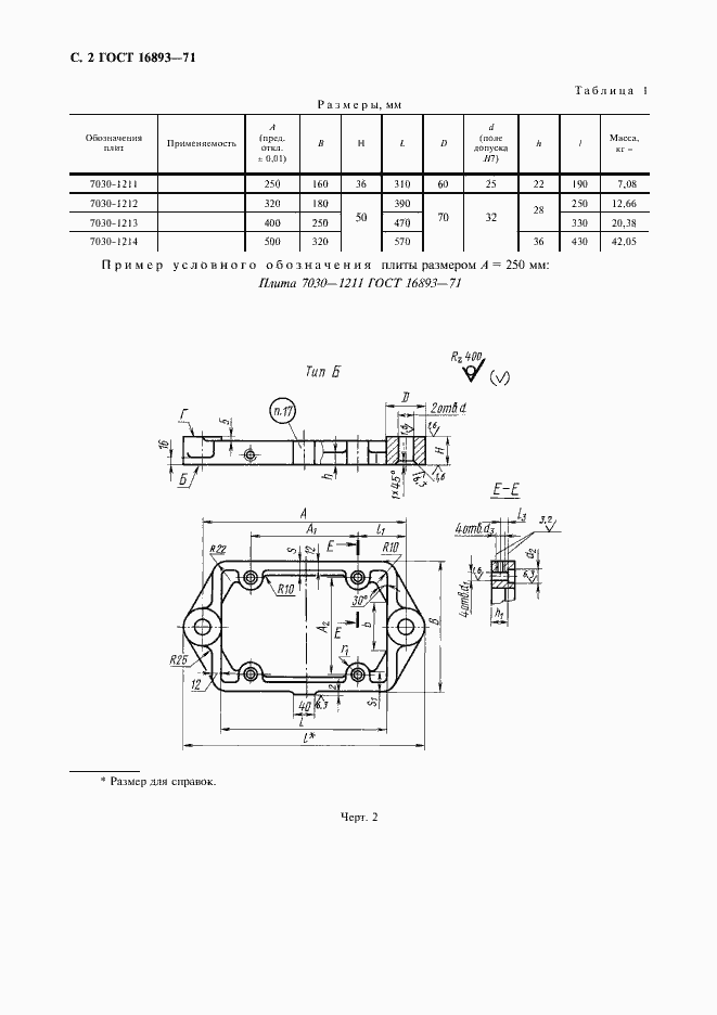 Страница 3 ГОСТ 16893-71