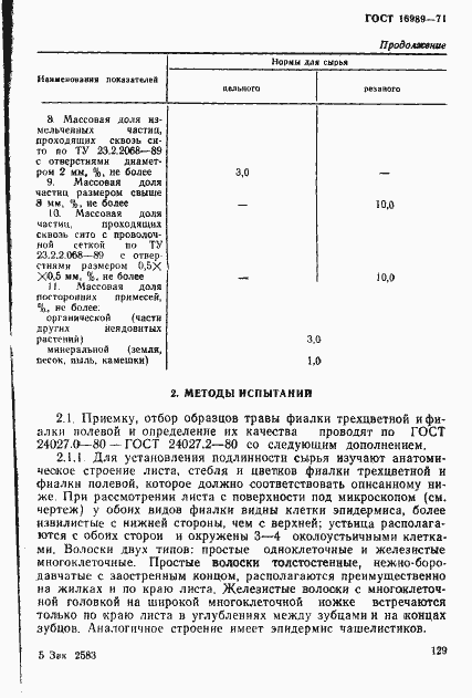 Страница 3 ГОСТ 16989-71