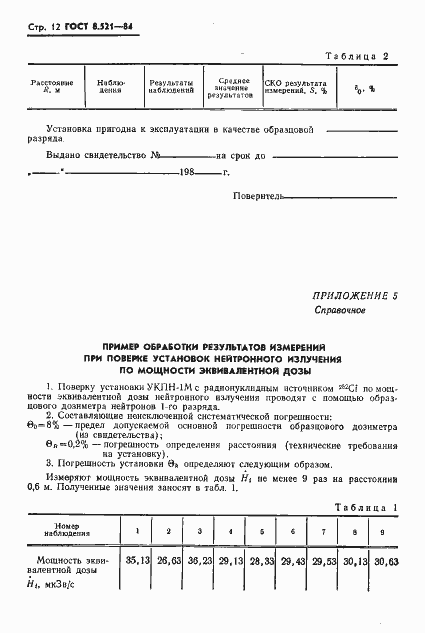 Страница 14 ГОСТ 8.521-84