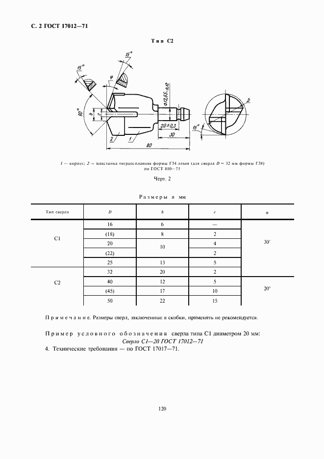 Страница 2 ГОСТ 17012-71