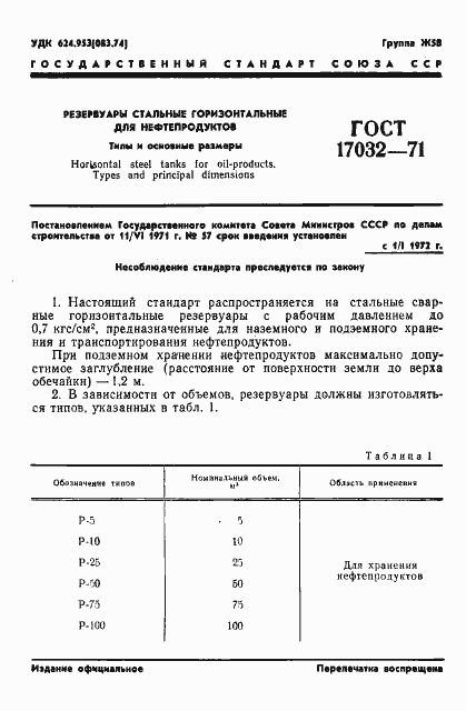 Страница 3 ГОСТ 17032-71