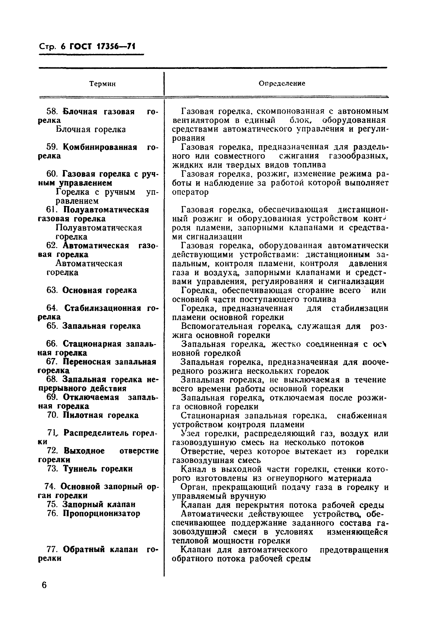 Страница 6 ГОСТ 17356-71