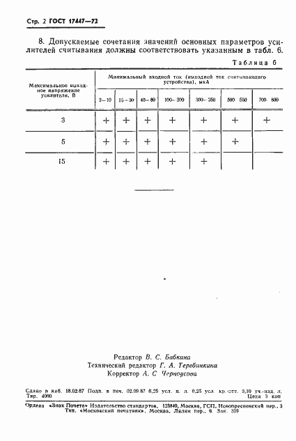 Страница 3 ГОСТ 17447-72