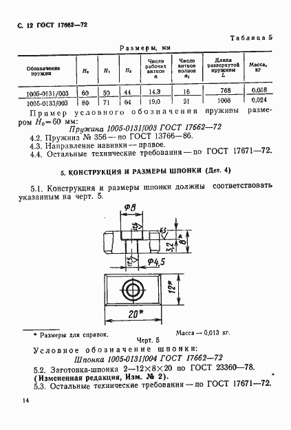 Страница 14 ГОСТ 17662-72