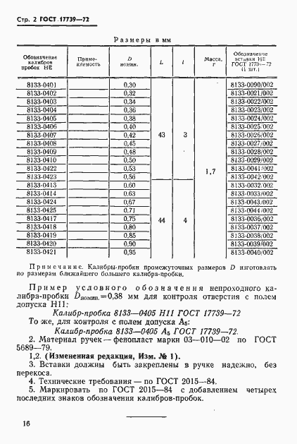 Страница 2 ГОСТ 17739-72