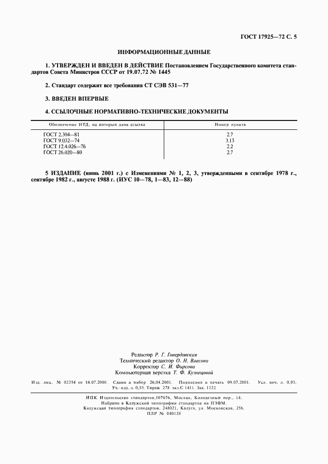 Страница 6 ГОСТ 17925-72