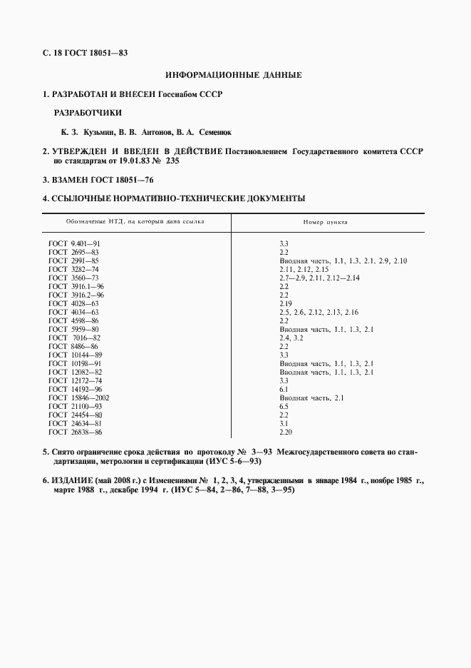 Страница 19 ГОСТ 18051-83