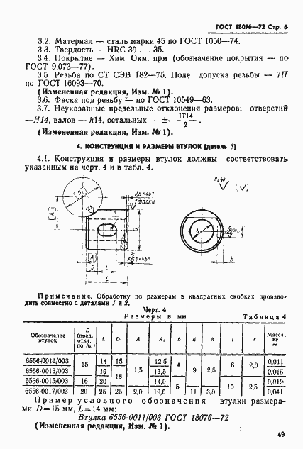 Страница 6 ГОСТ 18076-72