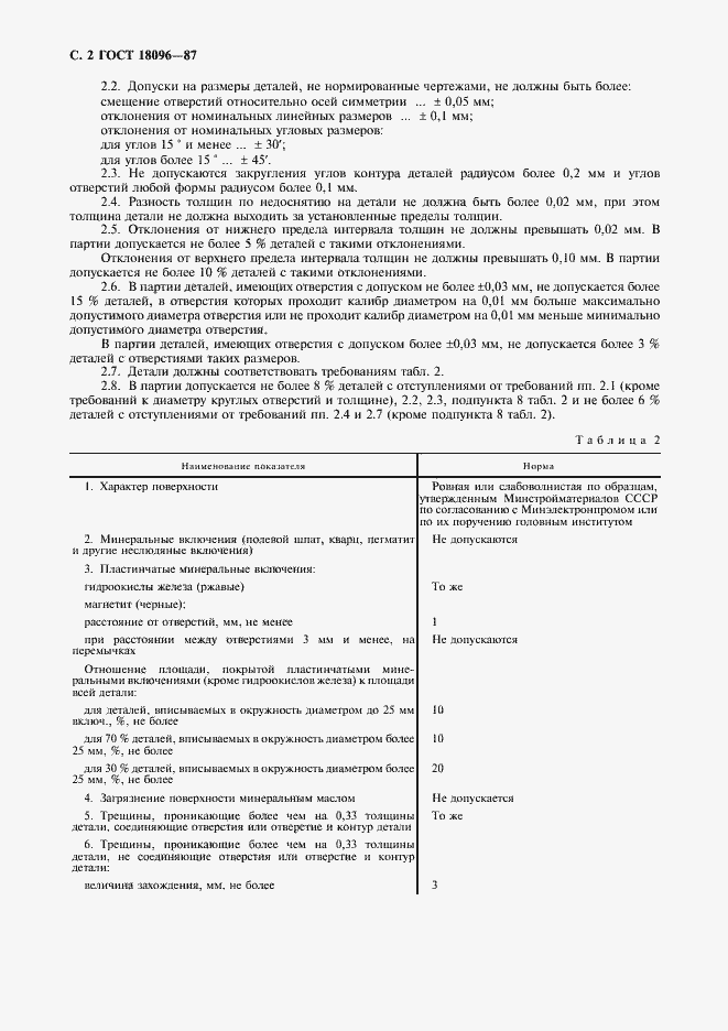 Страница 3 ГОСТ 18096-87