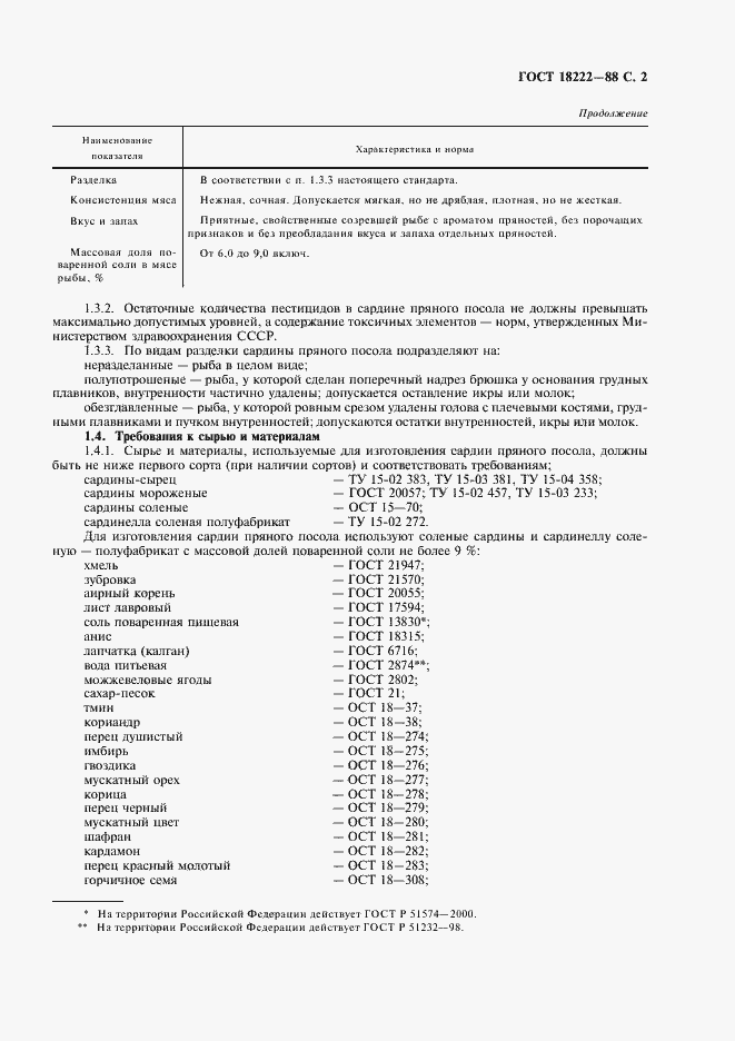 Страница 3 ГОСТ 18222-88