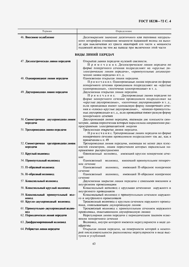 Страница 4 ГОСТ 18238-72