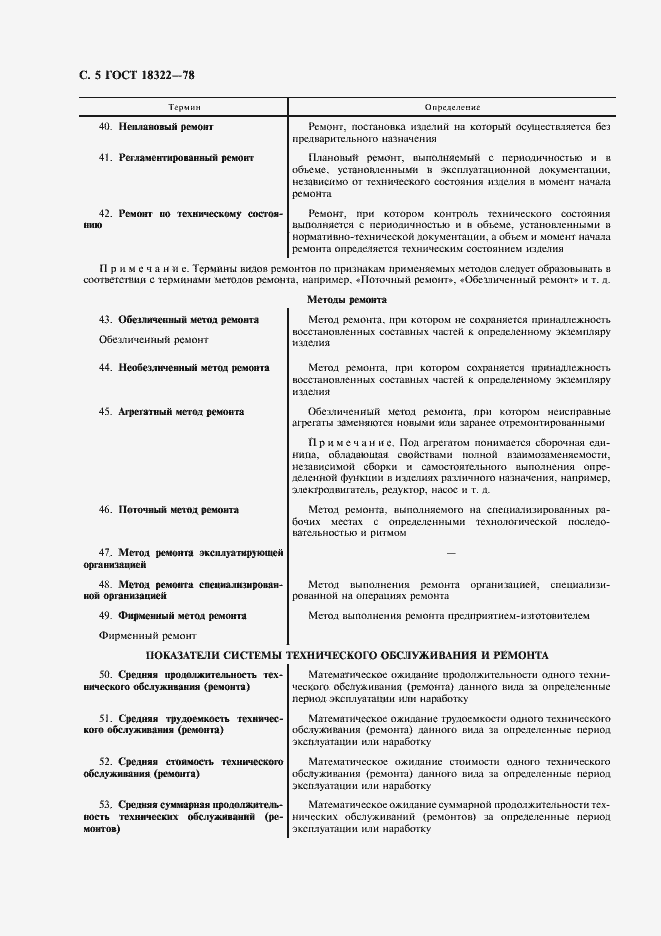 Страница 6 ГОСТ 18322-78