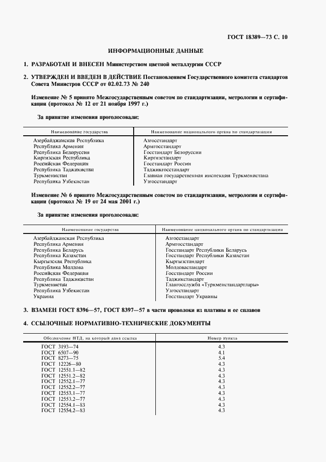 Страница 11 ГОСТ 18389-73