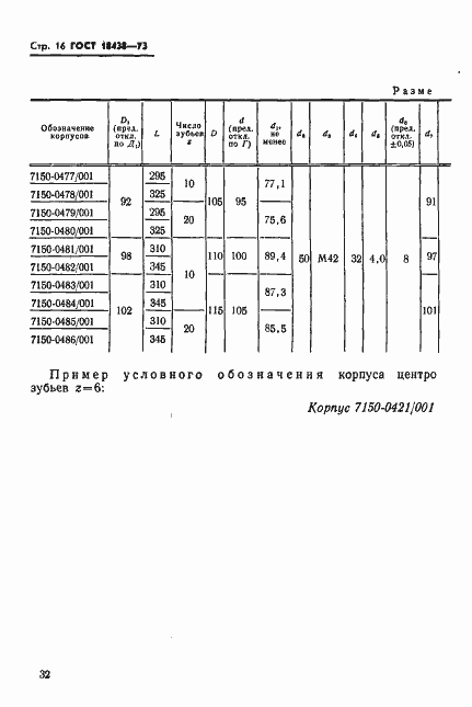 Страница 16 ГОСТ 18438-73