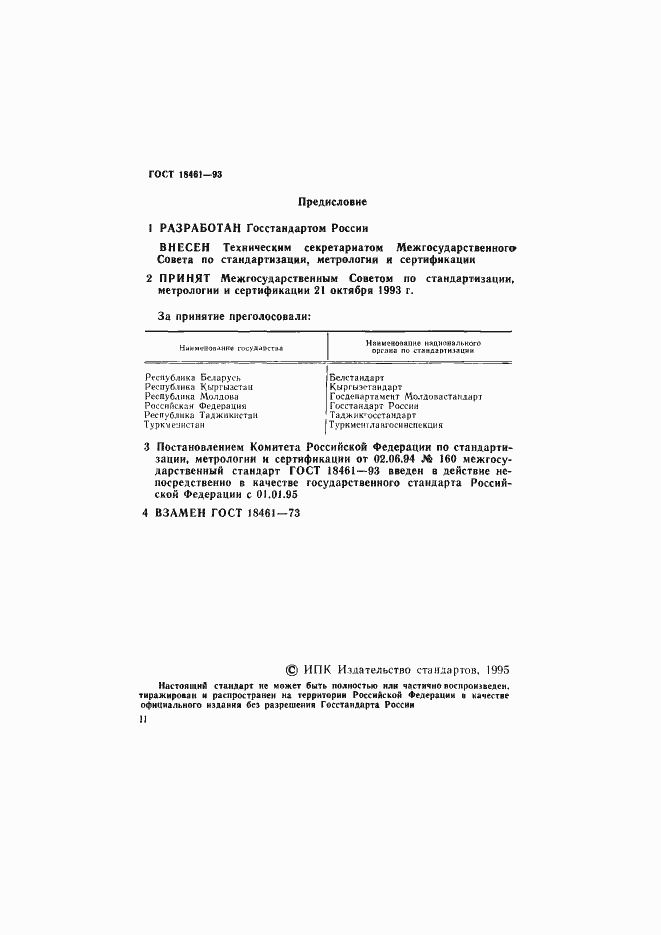 Страница 2 ГОСТ 18461-93