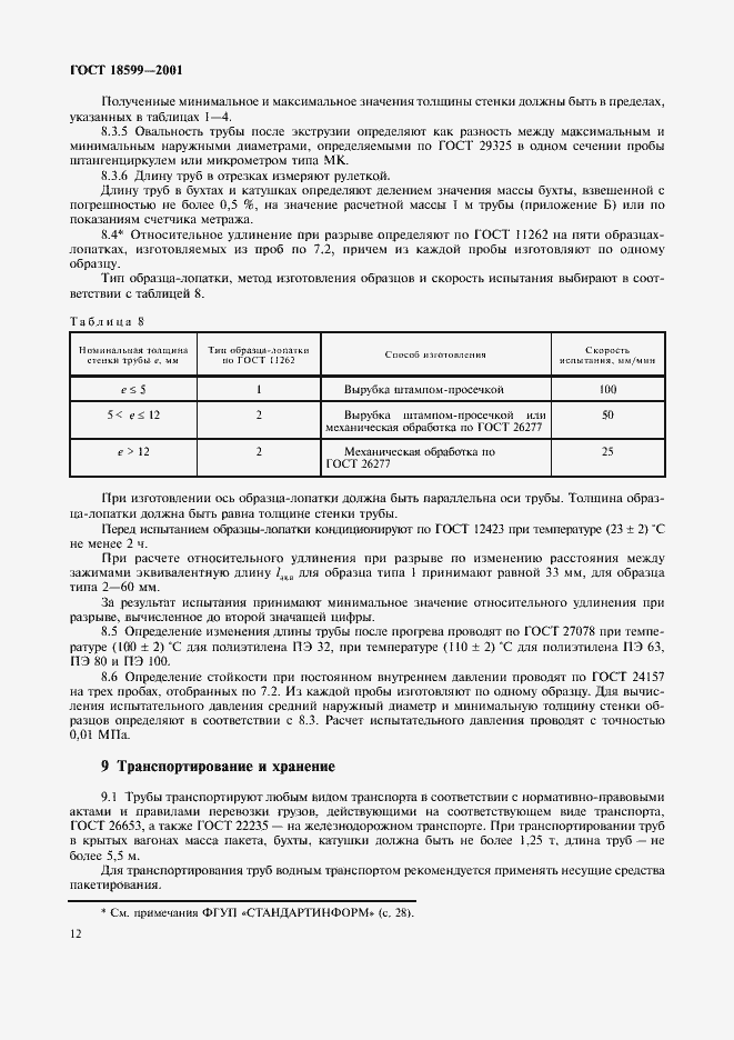 Страница 15 ГОСТ 18599-2001