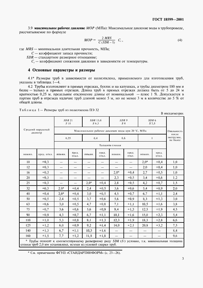 Страница 6 ГОСТ 18599-2001
