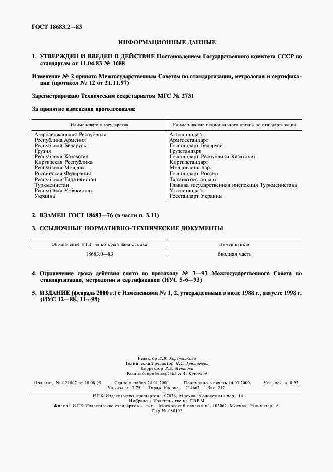 Страница 8 ГОСТ 18683.2-83