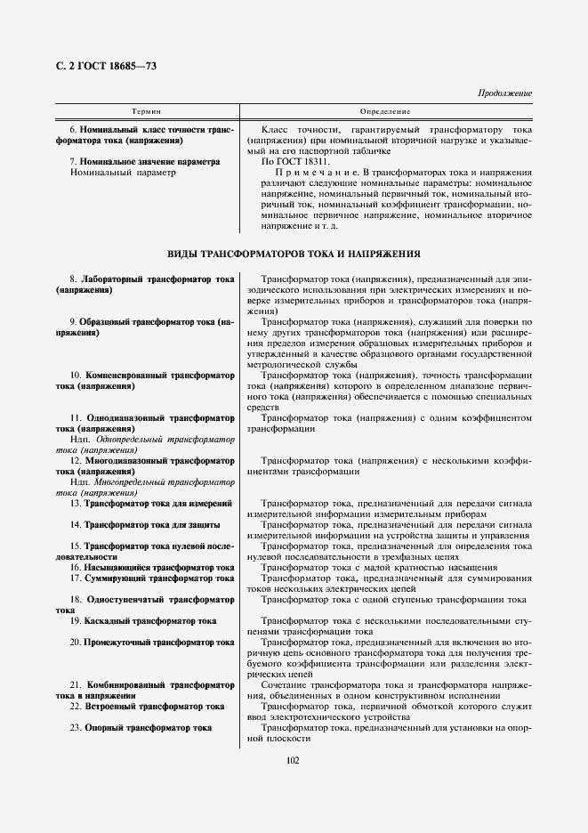 Страница 2 ГОСТ 18685-73