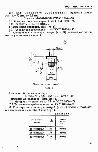 Страница 7 ГОСТ 18767-80