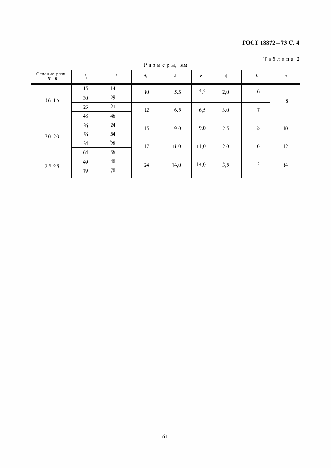 Страница 4 ГОСТ 18872-73