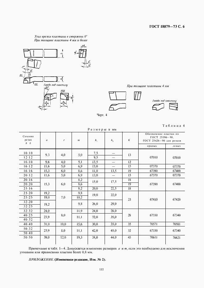 Страница 6 ГОСТ 18879-73