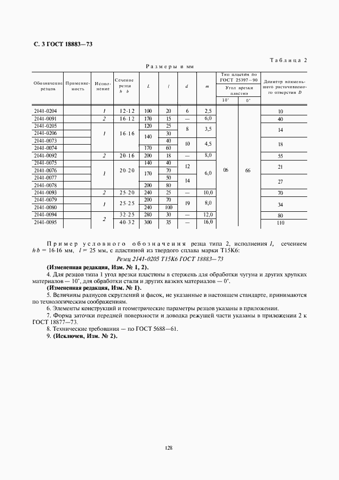Страница 3 ГОСТ 18883-73
