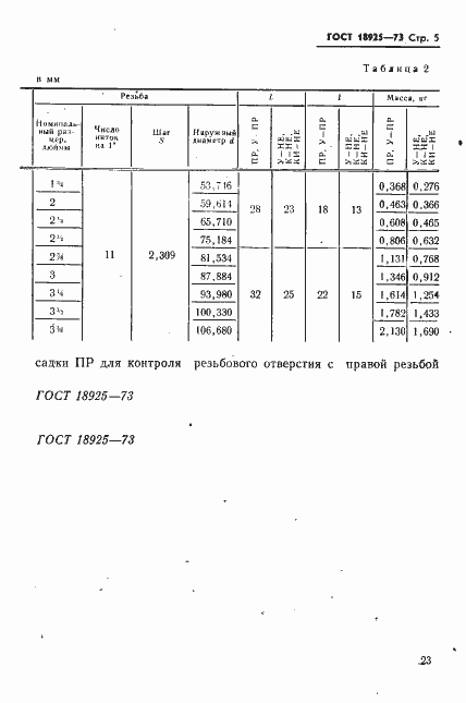 Страница 5 ГОСТ 18925-73