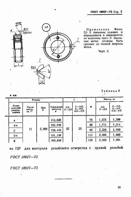 Страница 5 ГОСТ 18927-73
