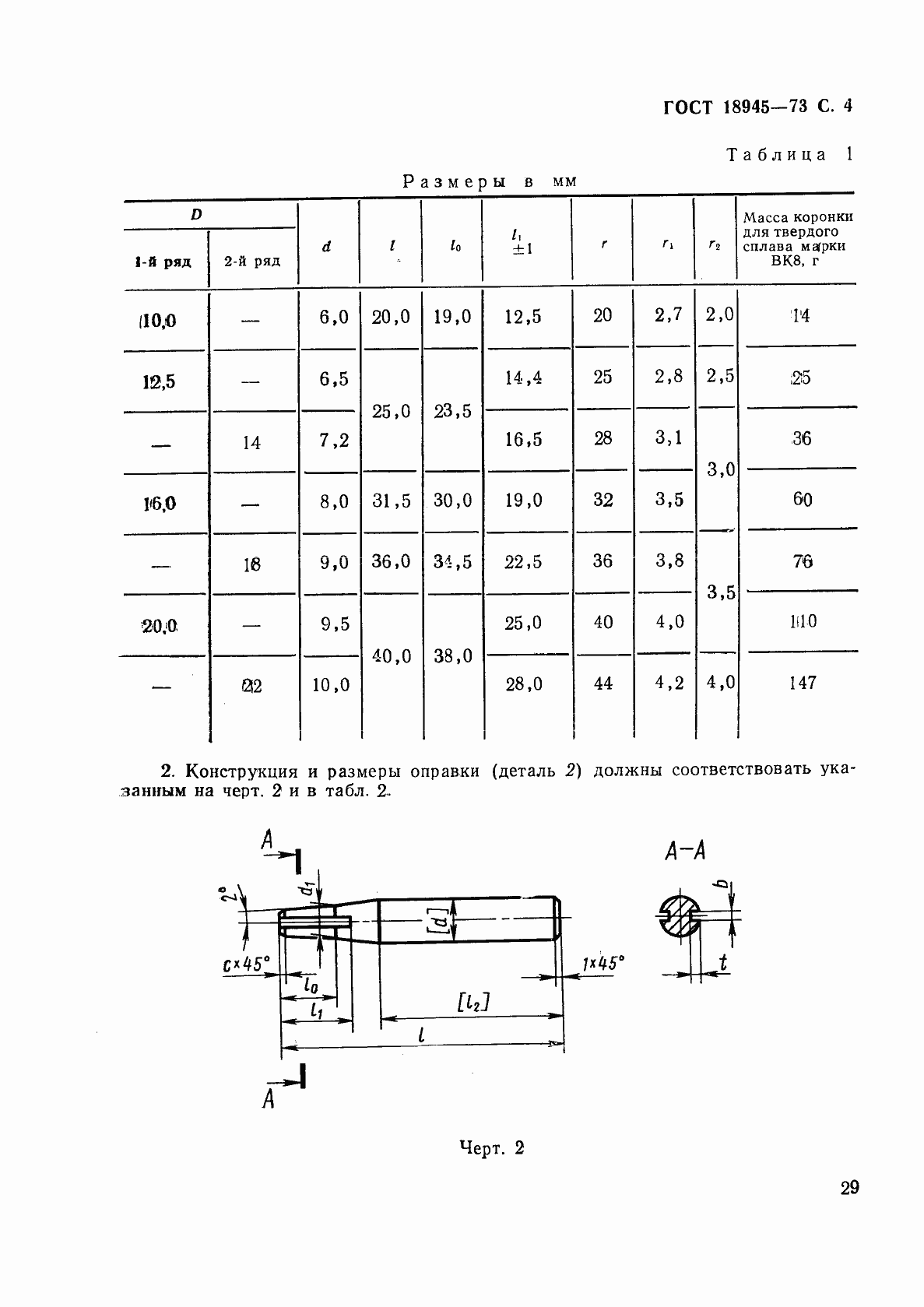 Страница 4 ГОСТ 18945-73