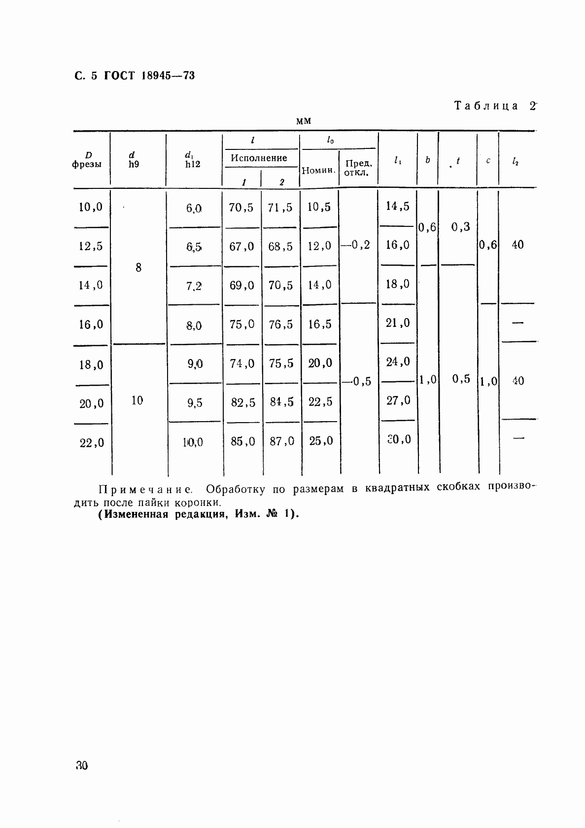 Страница 5 ГОСТ 18945-73