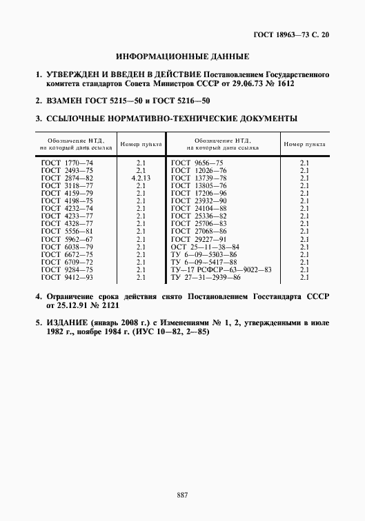 Страница 21 ГОСТ 18963-73