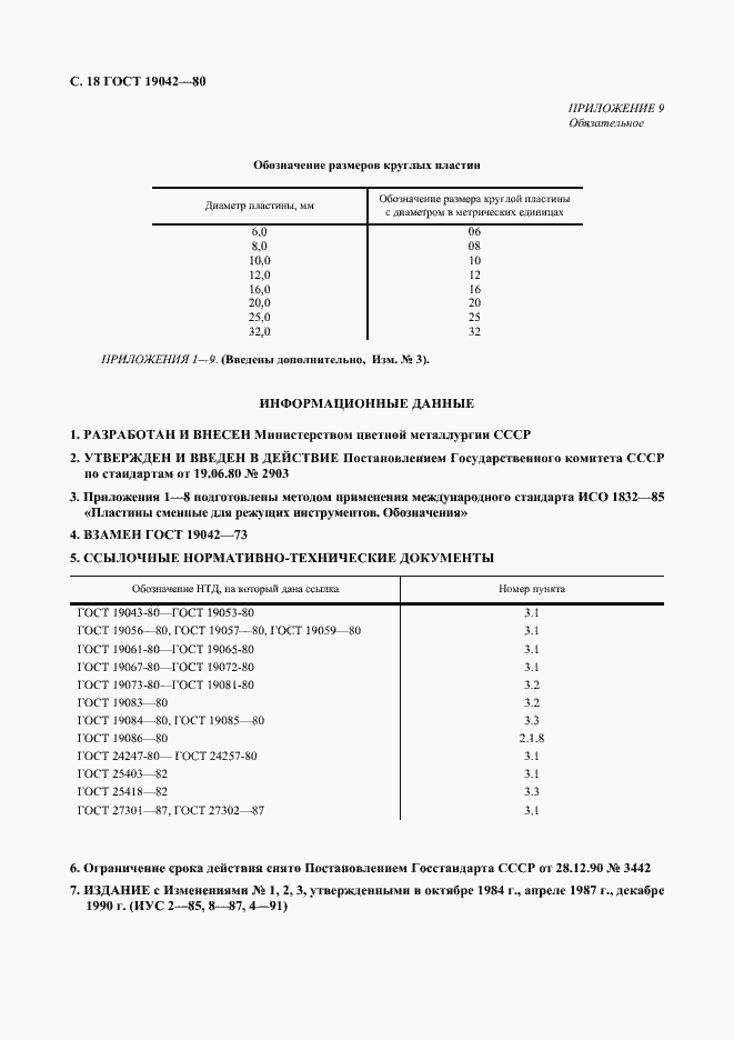 Страница 19 ГОСТ 19042-80