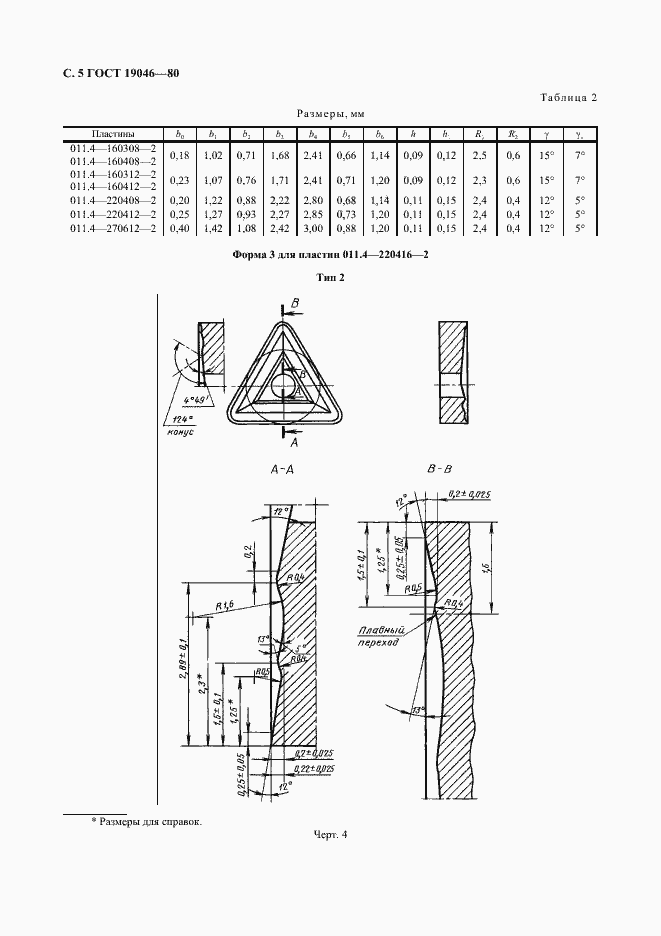 Страница 6 ГОСТ 19046-80
