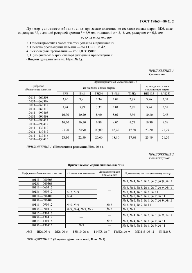 Страница 3 ГОСТ 19063-80