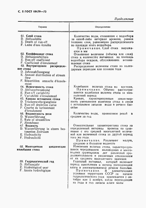 Страница 10 ГОСТ 19179-73