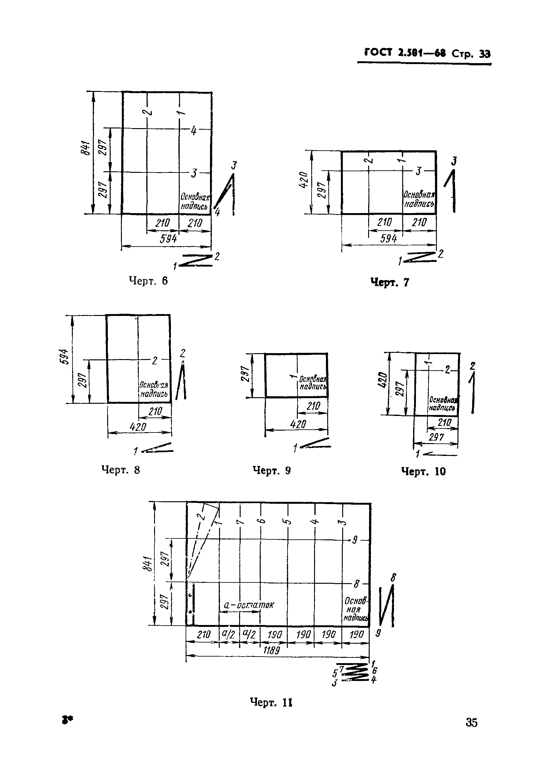 Страница 33 ГОСТ 2.501-68