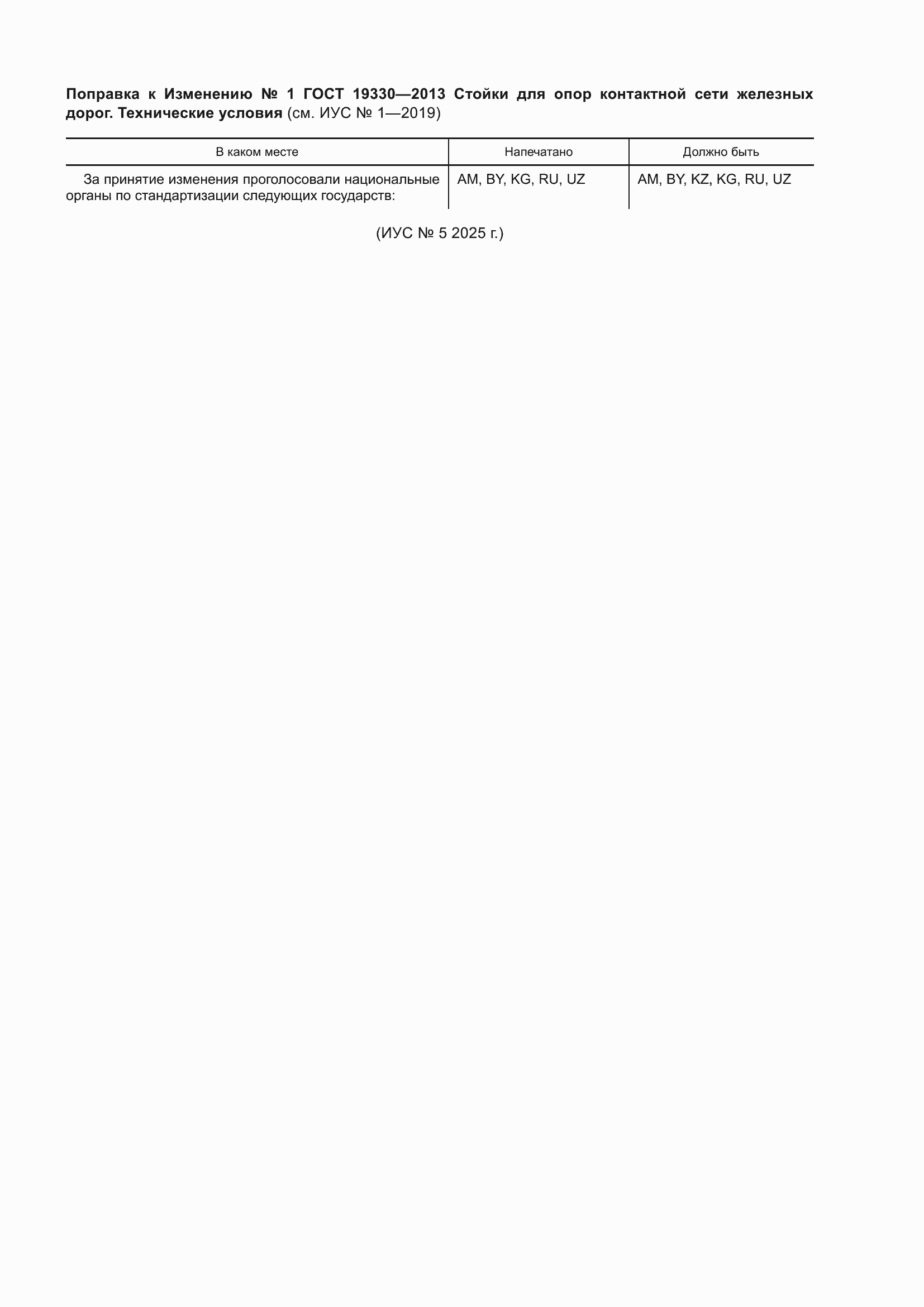 Приложение №1 ГОСТ 19330-2013