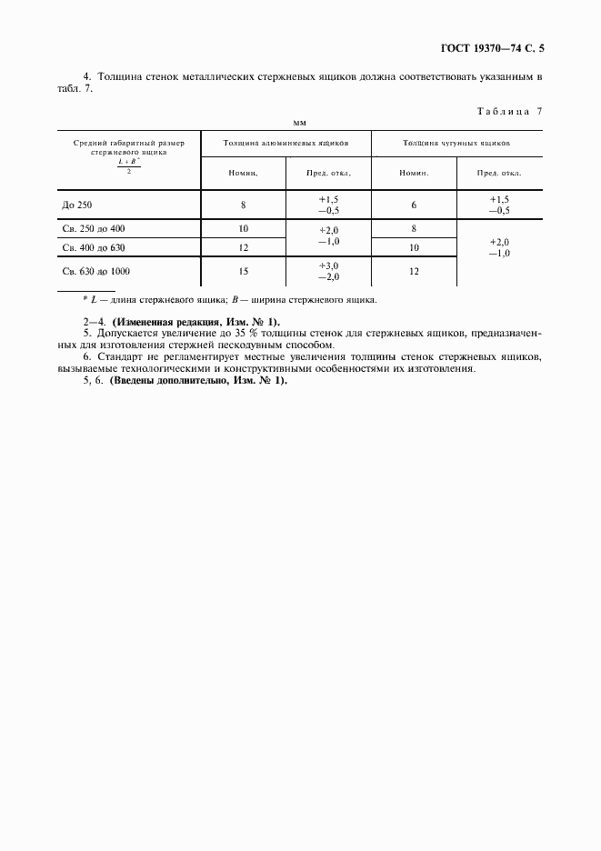 Страница 6 ГОСТ 19370-74