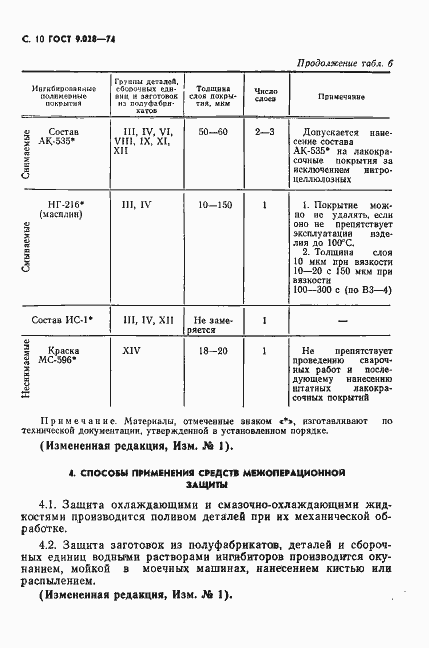 Страница 11 ГОСТ 9.028-74